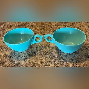Aqua Blue Kitchen Bowls Set